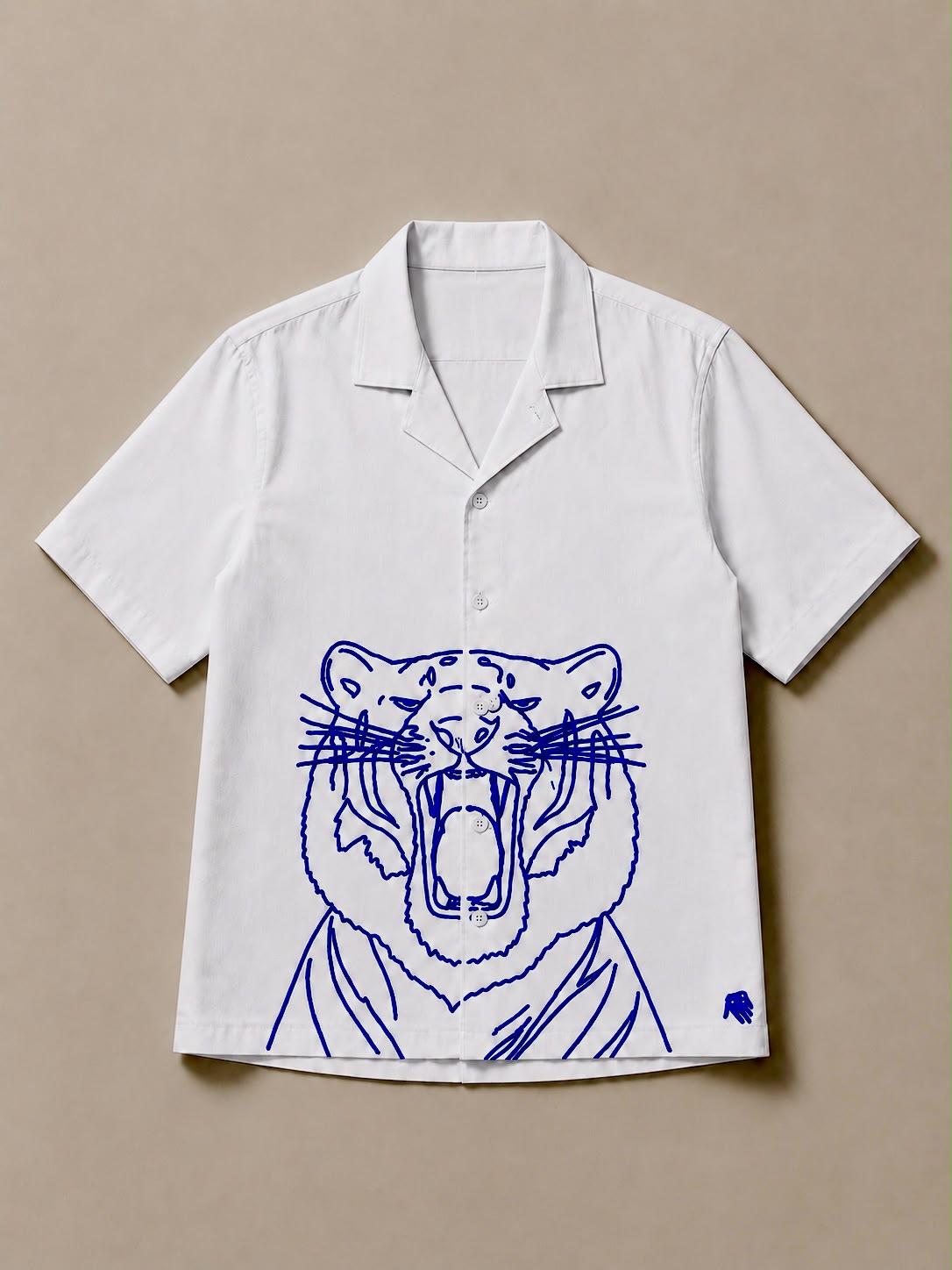 The Blue Tiger Shirt